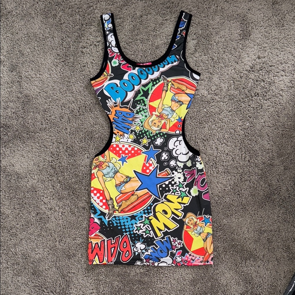 Body Central Graphic Bodycon Dress
